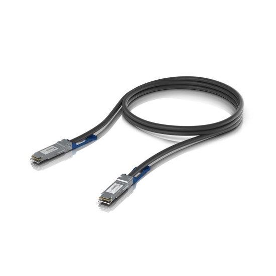 Cablu Direct Attach UniFi Ubiquiti QSFP28 100G, 1 m, UACC-DAC-QSFP28-1M